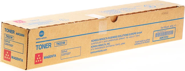 Toner, Konica Minolta, TN227M / ACVH350, 21000 faqe, magenta