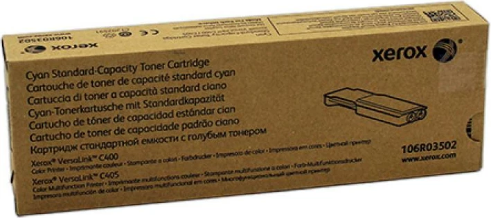 Toner, Xerox 106R03502, 2500 faqe, kompatibil me VersaLink C400/C405, Cyan