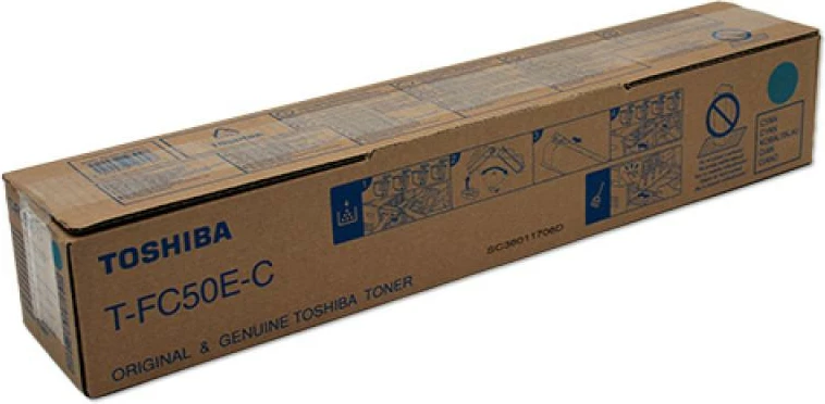 Toner, Toshiba, T-FC50E-C, rendiment 24,000 faqe, cyan