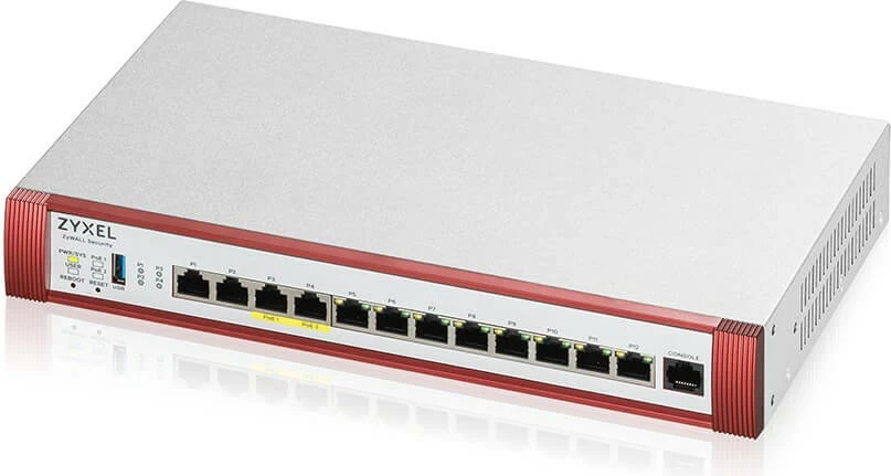 Firewall Zyxel USG FLEX 500H, 10 Gbit/s, 2 Gbit/s, 3500 Mbit/s, 211.3 BTU/h, IKEv2, IPSec, SSL, Wired