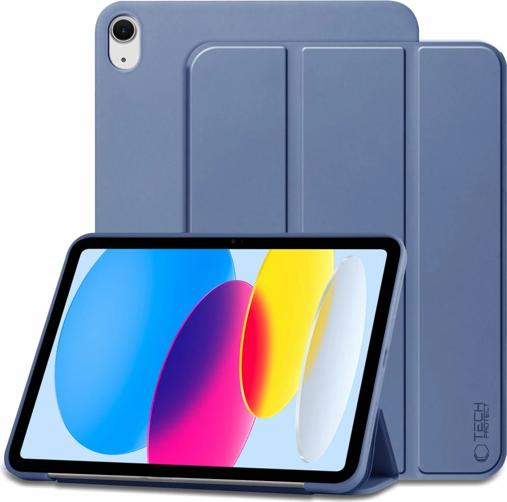 Mbështjellës Tech-Protect SmartCase për iPad 10.9" (2022), Blu 5