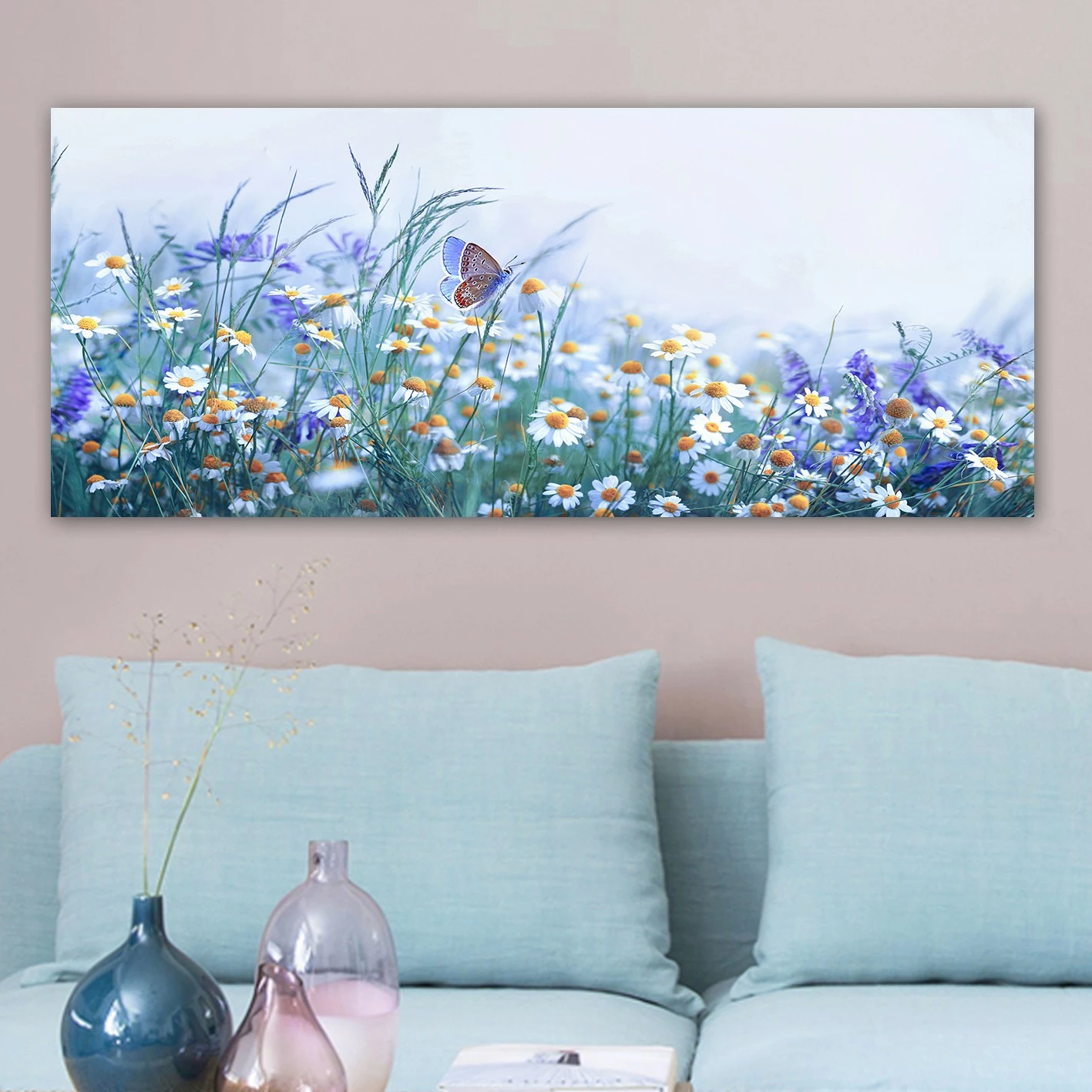 Pikturë dekorative në kanavacë, shumëngjyrëshe, YTY321428297209_50120, 50x120cm