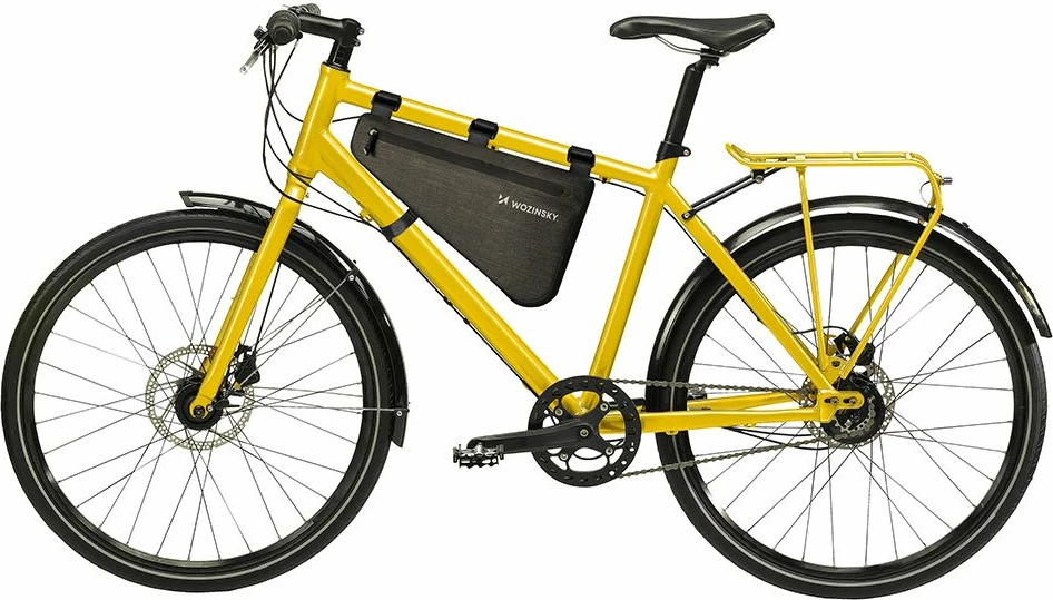 Çantë kornize biçiklete Wozinsky WBB15BK, 3.5L, poliester, gri