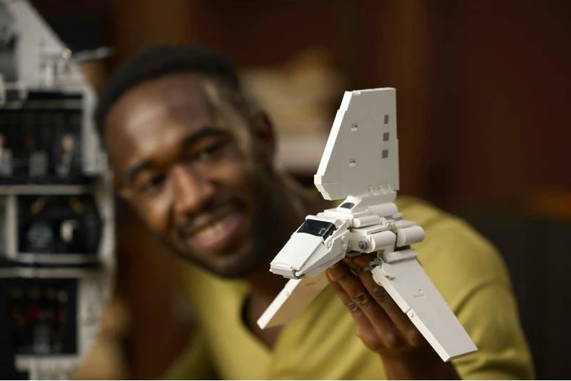 set ndërtimi LEGO Star Wars Death Star 75419, 9023 pjesë, 18+, gri/zezë