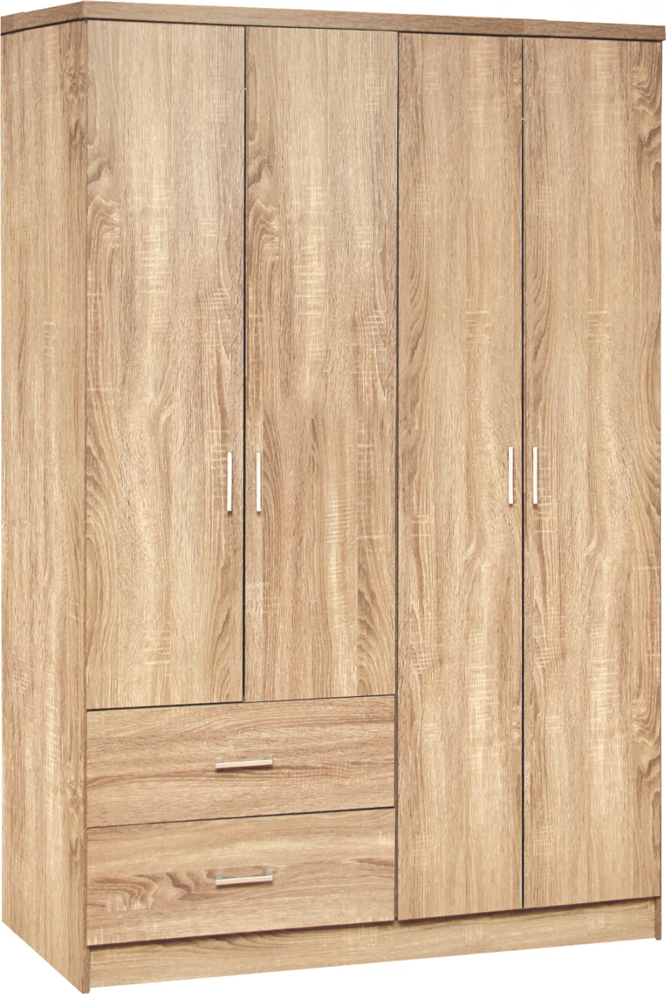 Dollap 4 dyer me 2 sirtarë FH339.02 Sonama 120x42x181