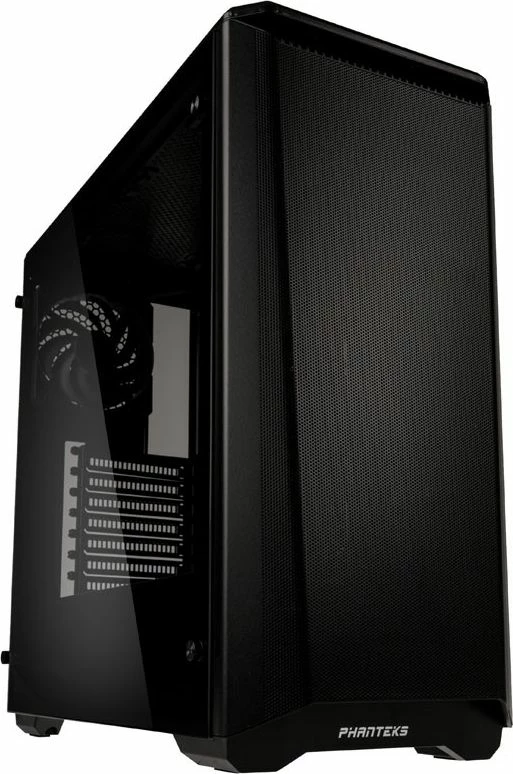 Kasë Phanteks Eclipse P400A DRGB Midi Tower ATX/E-ATX, 3x120mm RGB, xham i temperuar, e zezë