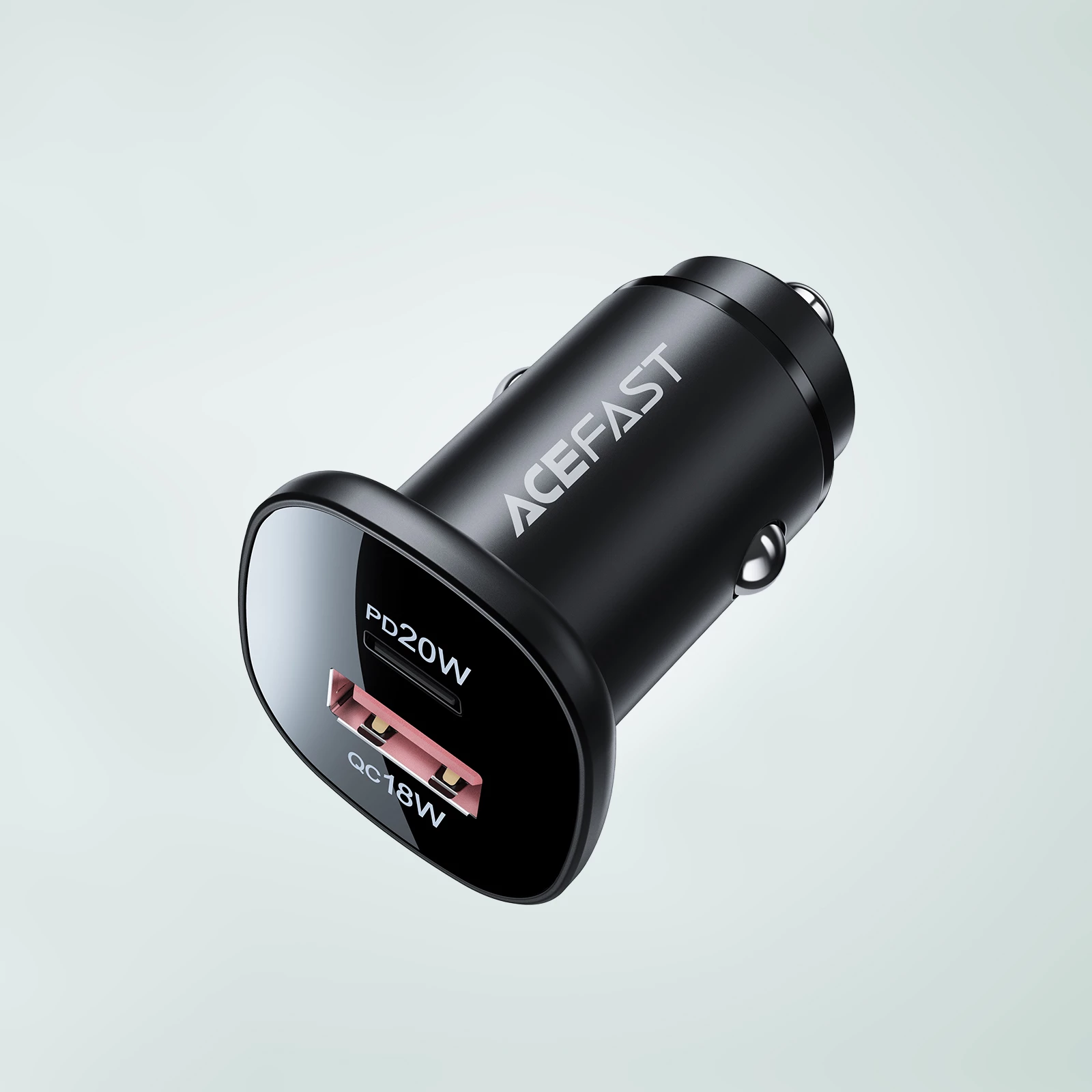 Karikues makine, Acefast, B1, 38W, USB-C + USB, PD 20W, QC 3.0, PPS, 2 porta, i zi