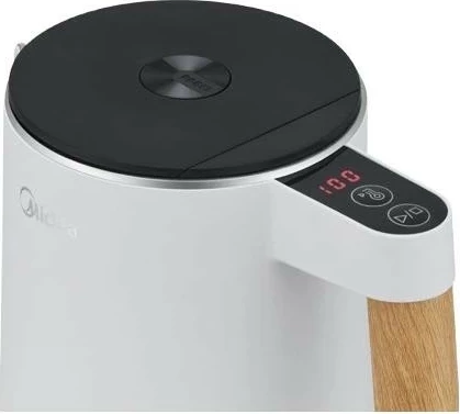 Çajnik elektrik Midea MK-HE1533, 1.5L, bardhë