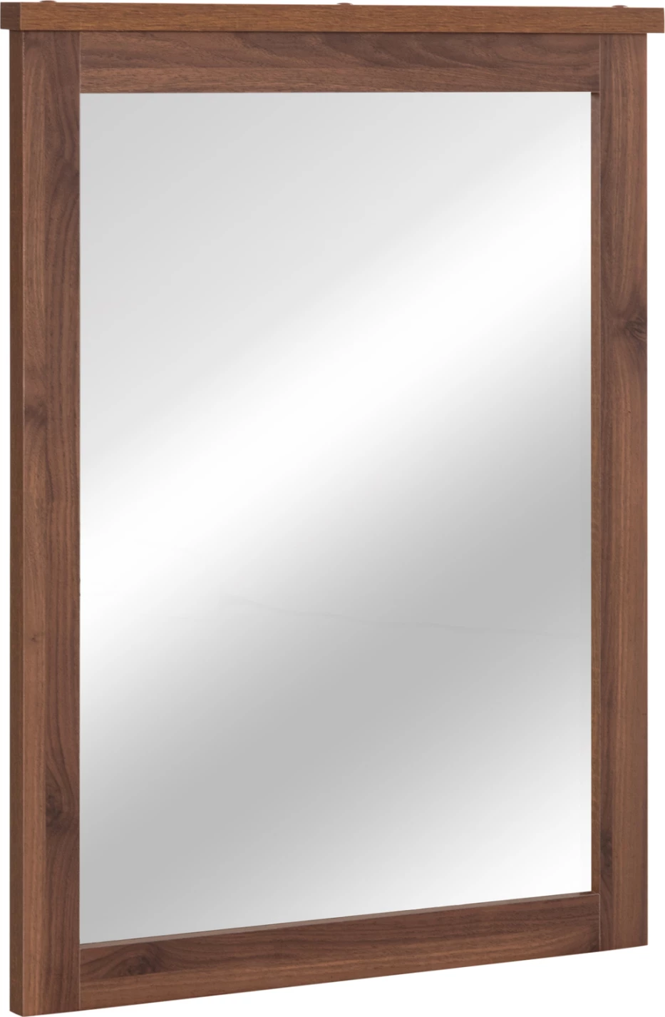 Pasqyrë muri ROSEMARY, kornizë ngjyrë arre/wenge, melaminë, 73x4x93cm