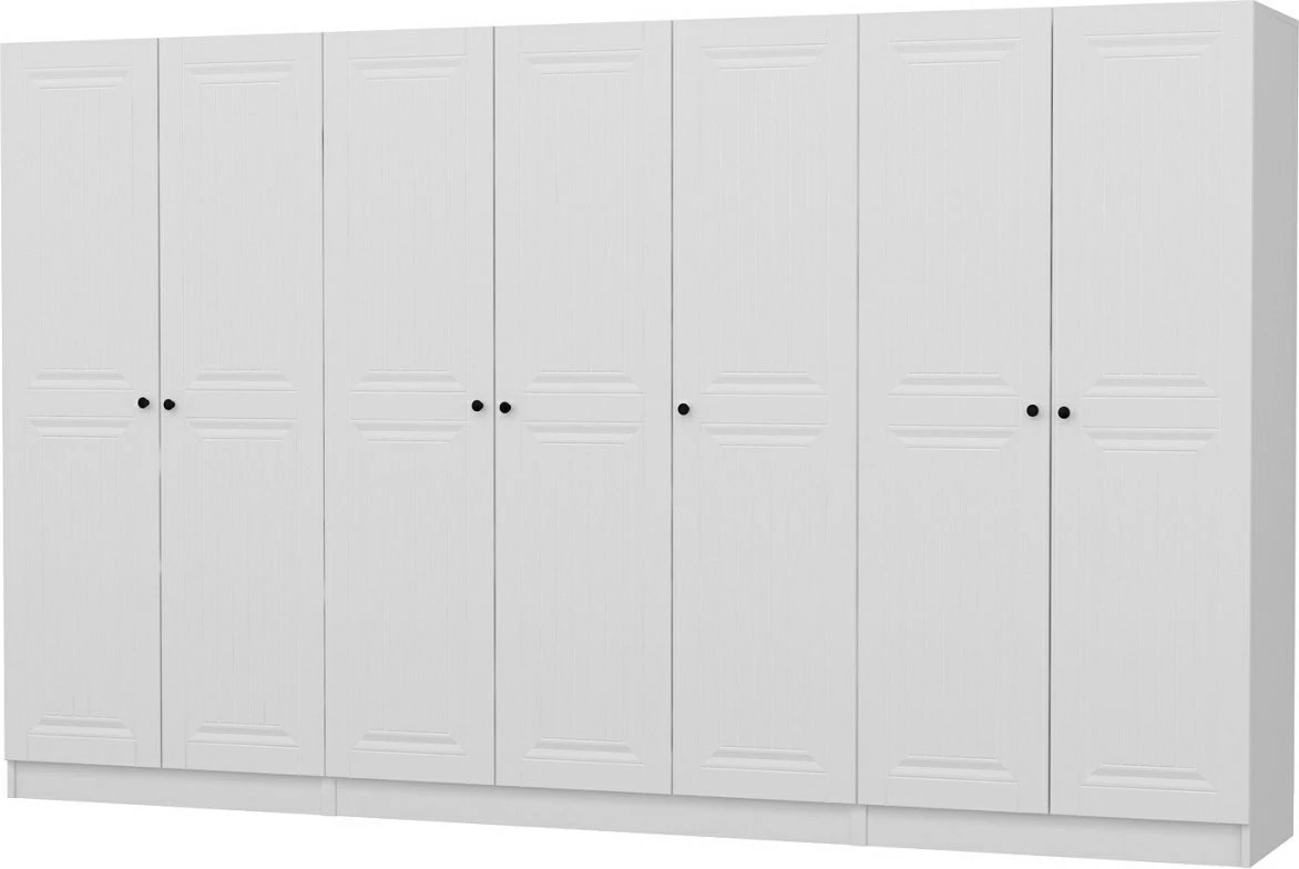 Dollap Skye Decor, ngjyrë e bardhë, Kale Mebran, 4776