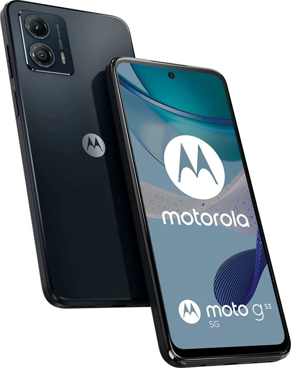 Celular Motorola Moto G53 4GB 128GB 6.5inç 5G Artic Silver
