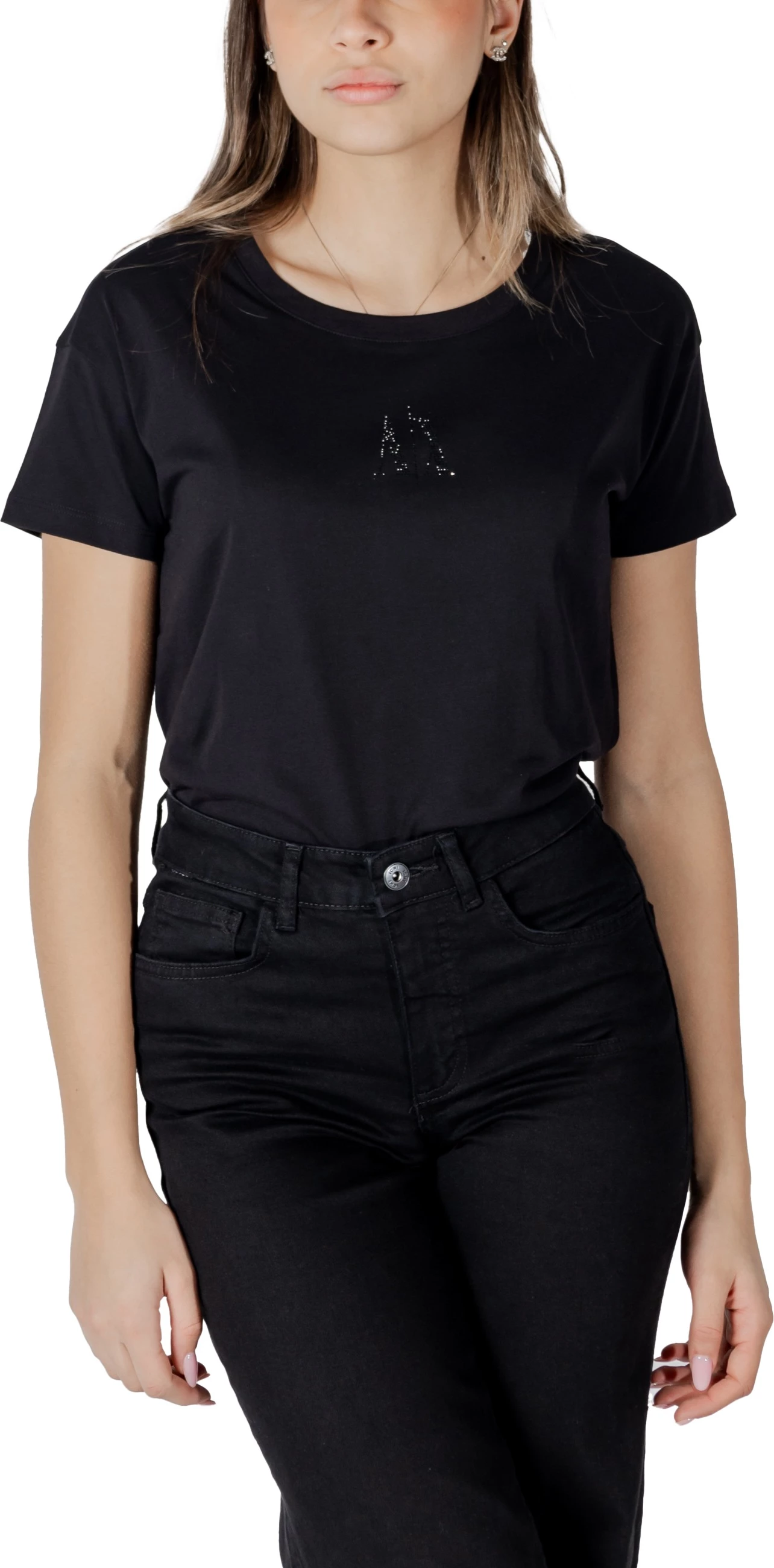 Maicë për femra Armani Exchange XW000830 AF10356, e zezë [Madhësia: S]