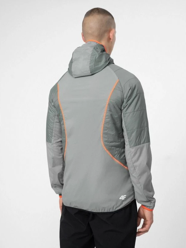 Jakne trekking për meshkuj 4f, e zezë