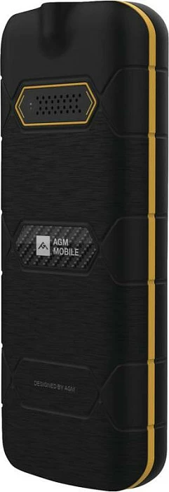 Celular AGM M9F 4G, Dual SIM, IP68/IP69, MIL-STD-810G, USB-C, zi/portokalli