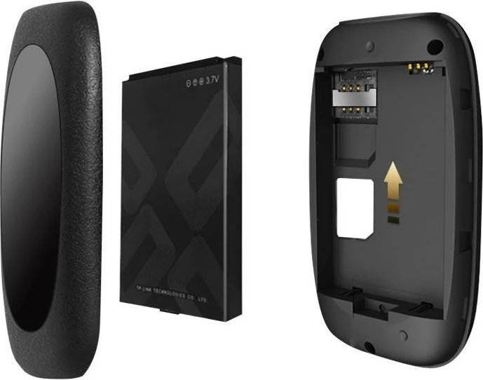 Ruter mobil Wi‑Fi, TP-Link M7000, 4G LTE 150 Mbps, bateri 2000 mAh, deri 10 pajisje