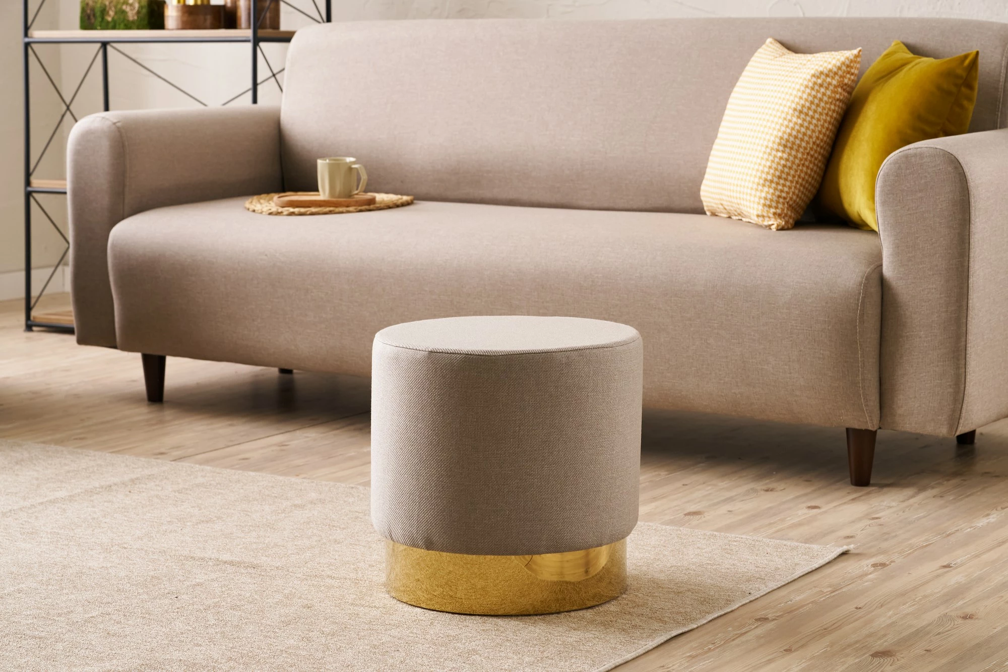Puf Atelier del Sofa, Bodrum, bezhë