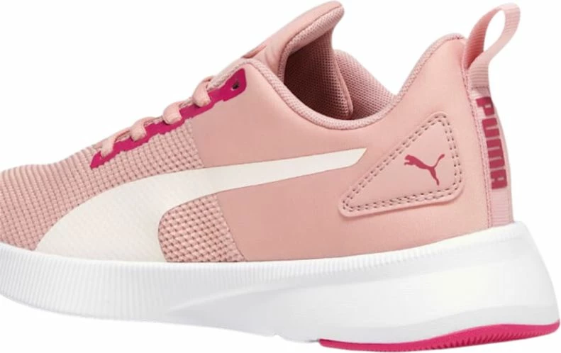 Atlete për fëmijë Puma, të bardha dhe rozë