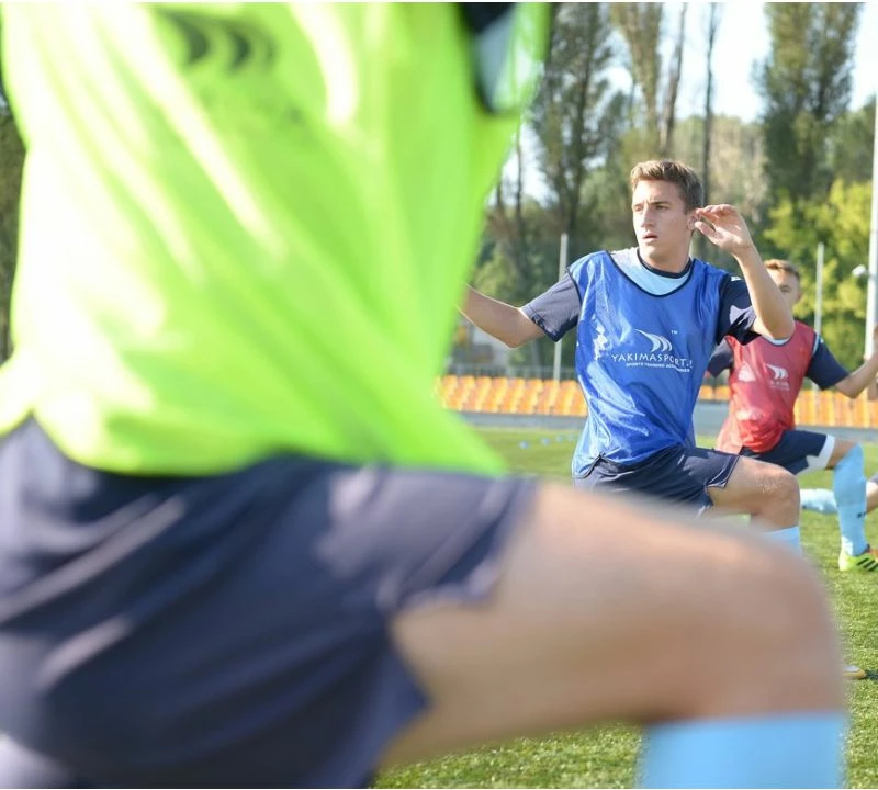 Etiketa sportive për fëmijë Yakimasport, blu [Madhësia: Fëmijë]