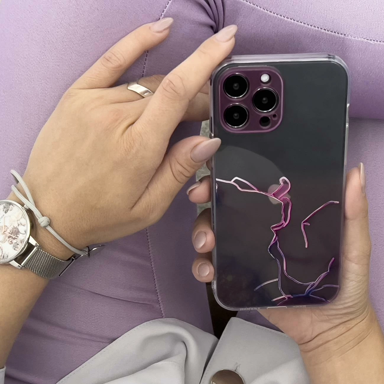 Mbështjellës Hurtel Marble Case për Xiaomi Redmi Note 11 Pro, TPU, Blu