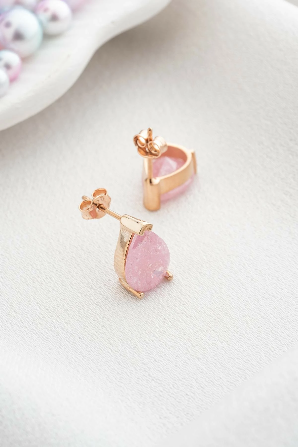 Vathë argjendi Jumeon, rozë gold, baby pink, NRZ999724