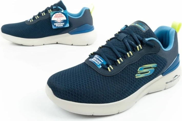 Atlete për meshkuj Skechers, të kaltërta