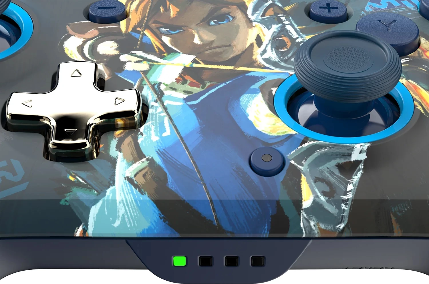 Kontroller wireless PDP Rematch Link Hero Glow in the Dark për Nintendo Switch/Switch OLED/Switch 2