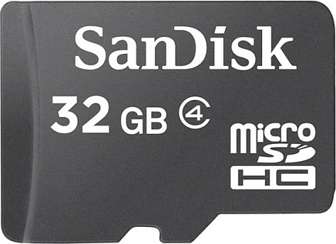 Kartelë memorie Sandisk MicroSDHC 32GB e zezë