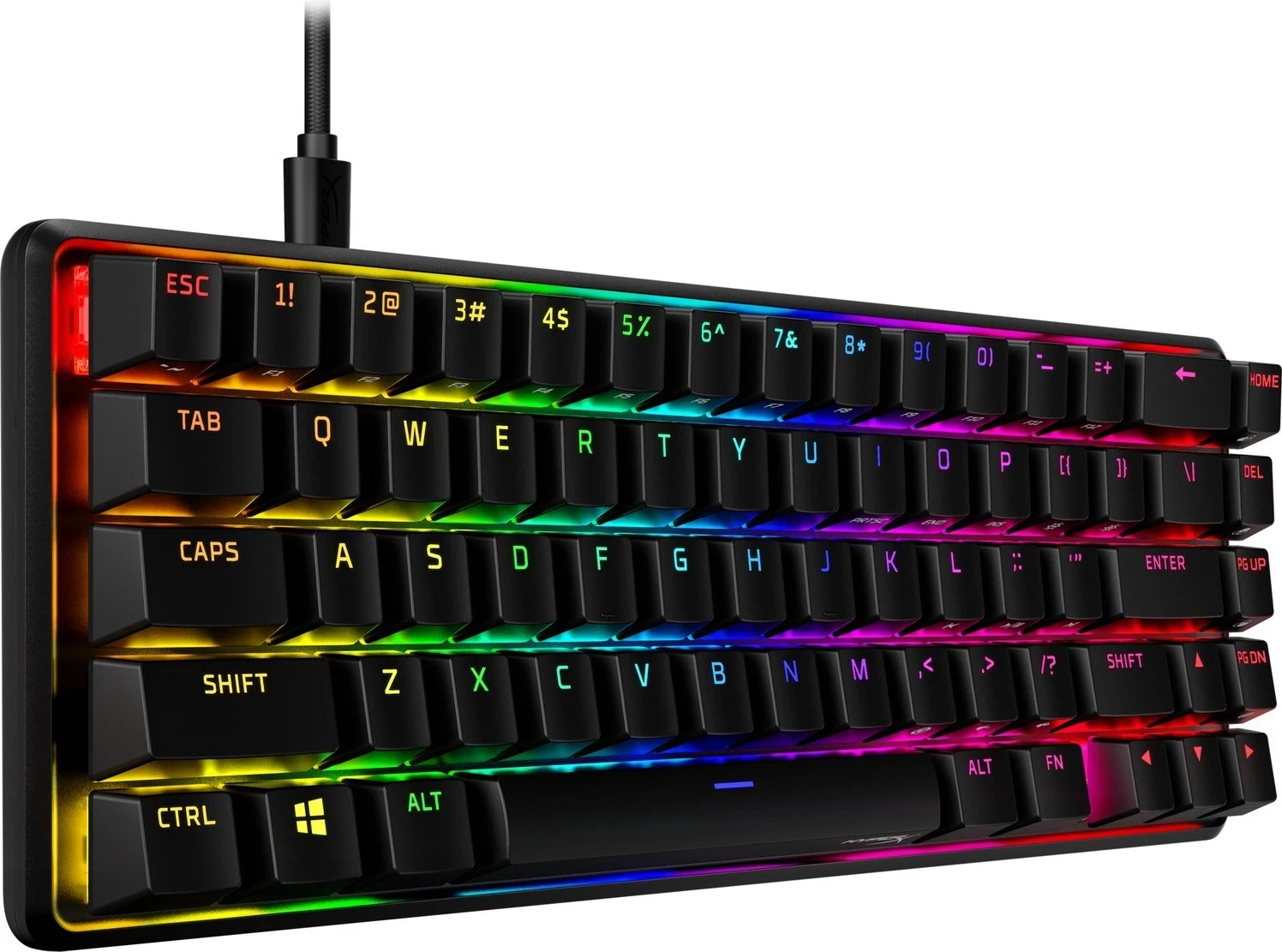 Tastierë HyperX Alloy Origins 65 Gaming, e zezë 