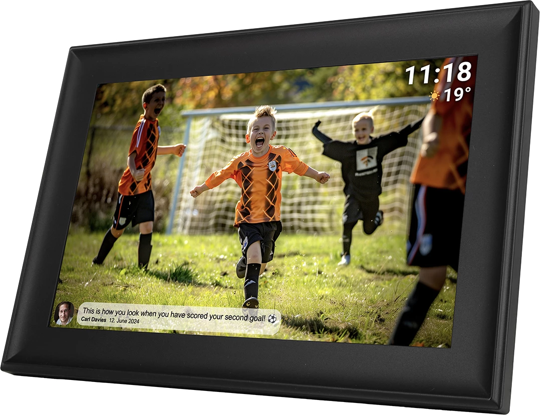 Kornizë digjitale Denver Frameo PFF-1080B, 10.1", 16 GB, e zezë