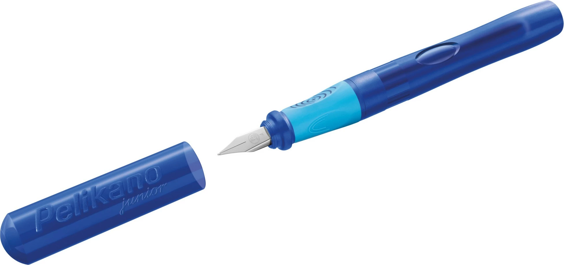 Stilolaps Pelikan Pelikano Junior 824811, kartrixh, ngjyrë kaltër, për dorën e djathtë