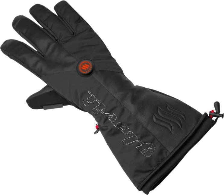 Doreza skijimi me ngrohje Glovii GS9XL, XL, 2x bateri 2100mAh + karikues + adaptera + çantë, të zeza