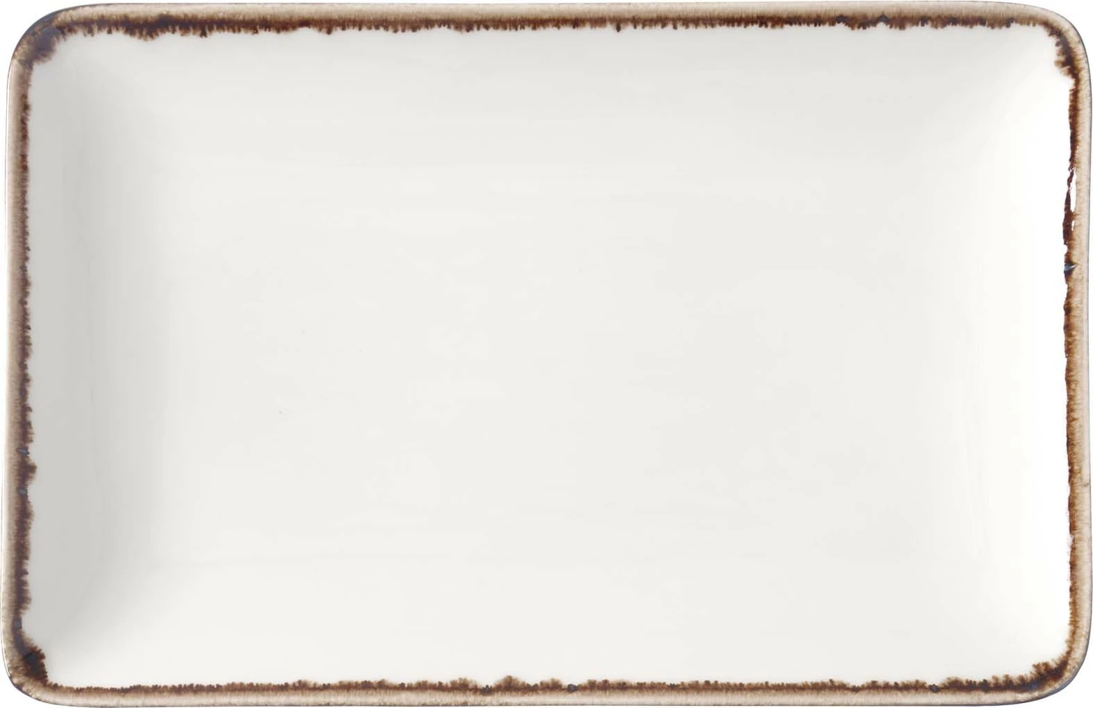 Pjatë drejtkëndore Fine Dine Vanilla 300x200mm, set 6 copë, krem