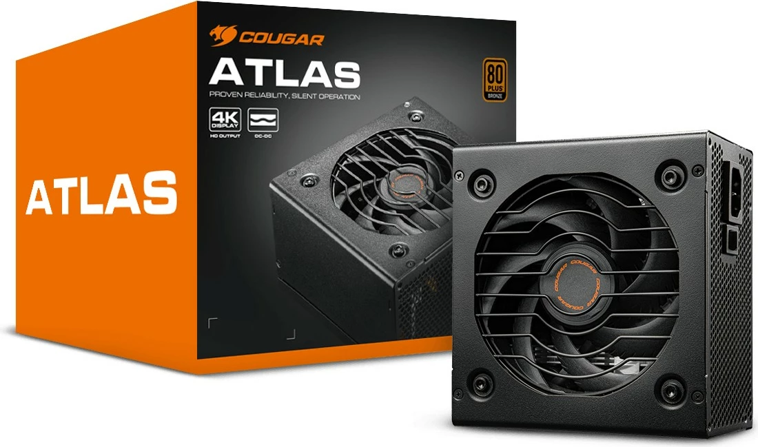 Furnizues energjie Cougar ATLAS 750W, ATX, 80 Plus Bronze