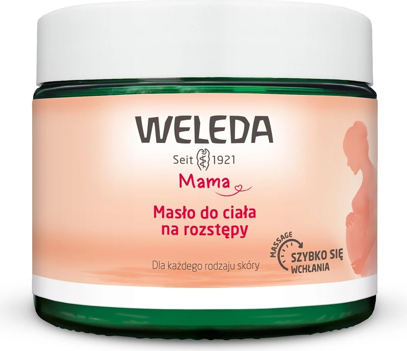 Buter për trup Weleda Mama Body Butter për femra, 150ml