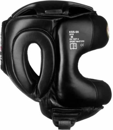 Helmetë për boks për meshkuj Masters, e zezë [Madhësia: L]