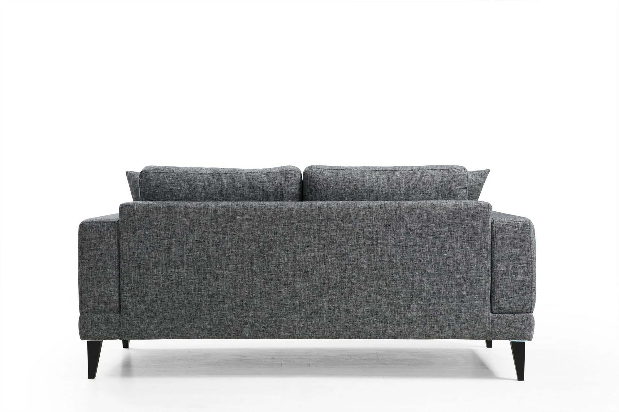 Divan dy ulëshe Atelier del Sofa, nordik, ngjyrë gri e errët