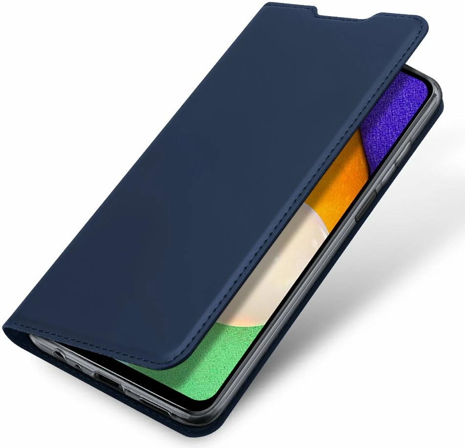 Mbështjellës Dux Ducis Skin Pro Bookcase për Samsung Galaxy A03s, Blu
