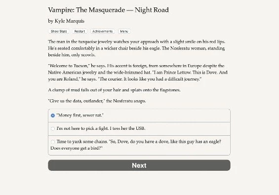 Vampire: The Masquerade - Night Road EN Global