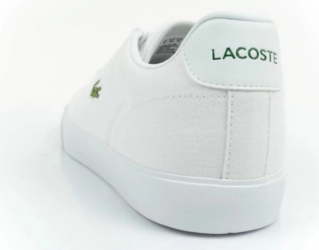 Këpucë për meshkuj Lacoste, të bardha [Madhësia: 46]