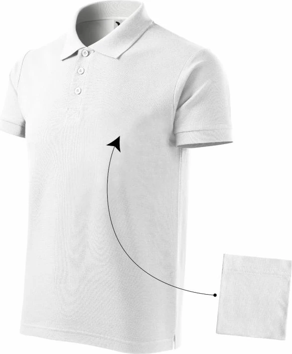 Maicë Polo për Meshkuj Adler, e bardhë