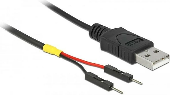 Kabllo rryme USB DeLOCK 85402, USB-A në 2-pin, 0.3 m, e zezë