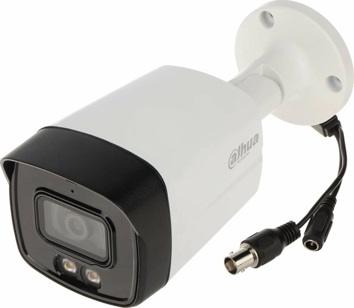 Kamerë sigurie bullet Dahua HAC-HFW1509TLM-A-LED-0360B-S2 5MP 3.6mm IP67 me mikrofon, bardh/zezë (1 copë)