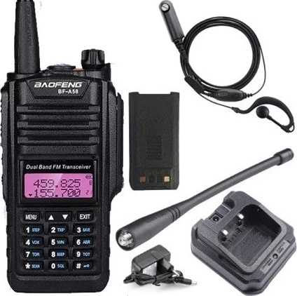 Walkie-Talkie BAOFENG BF-A58, e zezë