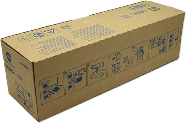 Toner, Konica Minolta, TN-627 TN627, i verdhë