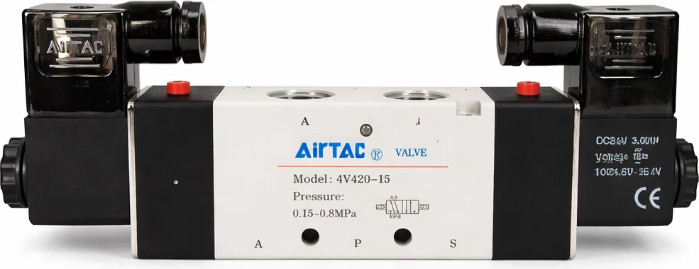 Valvul pneumatike solenoid 4V420-15