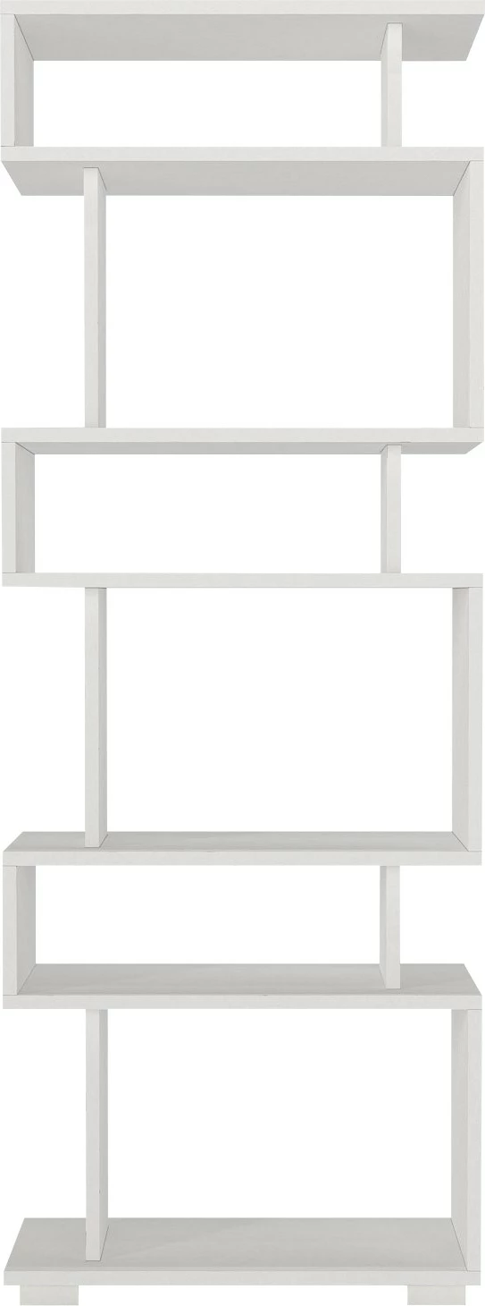 Raft librash Hanah Home, Blok, i bardhë