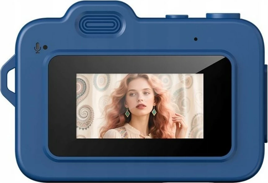 Kamerë digjitale XREC X8, 12MP, Full HD, breloc, kaltër