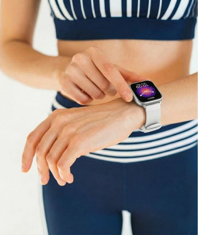 Smartwatch Gravity GT43-2, argjendtë, set rrip + byzylyk