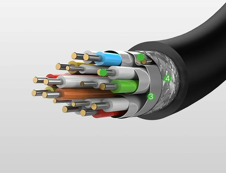Kabllo HDMI në micro HDMI Ugreen 30102, 1.5m, 4K 60Hz, e zezë