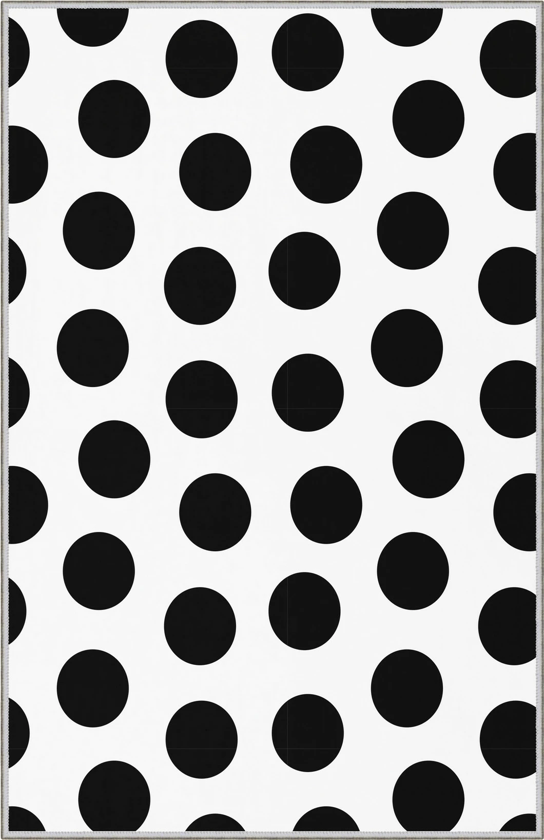 Qilim me pika të zeza, multingjyrësh, Conceptum Hypnose, WOOKECE060, 50x80cm